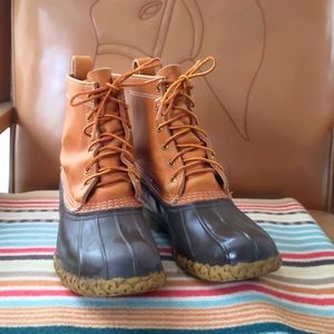 Bean Boots duck men's size 10